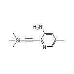 5-Methyl-2-[(trimethylsilyl)ethynyl]pyridin-3-amine