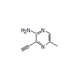 2-Amino-3-ethynyl-5-methylpyrazine