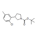 1-Boc-3-(2-chloro-5-methylphenyl)pyrrolidine