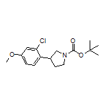 1-Boc-3-(2-chloro-4-methoxyphenyl)pyrrolidine