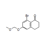 8-Bromo-6-(methoxymethoxy)-3,4-dihydronaphthalen-1(2H)-one