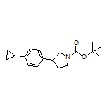 1-Boc-3-(4-cyclopropylphenyl)pyrrolidine