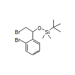 [2-Bromo-1-(2-bromophenyl)ethoxy](tert-butyl)dimethylsilane