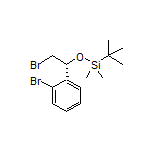 (R)-[2-Bromo-1-(2-bromophenyl)ethoxy](tert-butyl)dimethylsilane