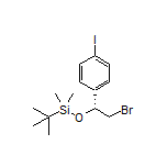 (R)-[2-Bromo-1-(4-iodophenyl)ethoxy](tert-butyl)dimethylsilane