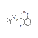 [2-Bromo-1-(2,6-difluorophenyl)ethoxy](tert-butyl)dimethylsilane