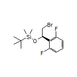 (R)-[2-Bromo-1-(2,6-difluorophenyl)ethoxy](tert-butyl)dimethylsilane