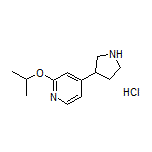 2-Isopropoxy-4-(3-pyrrolidinyl)pyridine Hydrochloride