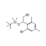 [2-Bromo-1-(2-bromo-4,6-dimethylphenyl)ethoxy](tert-butyl)dimethylsilane