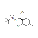 (R)-[2-Bromo-1-(2-bromo-4,6-dimethylphenyl)ethoxy](tert-butyl)dimethylsilane