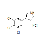 3-(3,4,5-Trichlorophenyl)pyrrolidine Hydrochloride