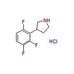 3-(2,3,6-Trifluorophenyl)pyrrolidine Hydrochloride