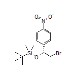 (R)-[2-Bromo-1-(4-nitrophenyl)ethoxy](tert-butyl)dimethylsilane