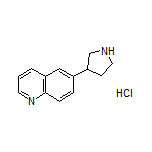 6-(Pyrrolidin-3-yl)quinoline Hydrochloride