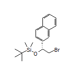 (R)-[2-Bromo-1-(naphthalen-2-yl)ethoxy](tert-butyl)dimethylsilane