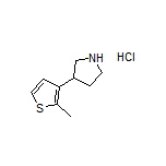 3-(2-Methyl-3-thienyl)pyrrolidine Hydrochloride