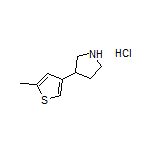 3-(5-Methyl-3-thienyl)pyrrolidine Hydrochloride