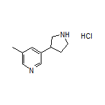 3-Methyl-5-(pyrrolidin-3-yl)pyridine Hydrochloride