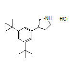 3-(3,5-Di-tert-butylphenyl)pyrrolidine Hydrochloride