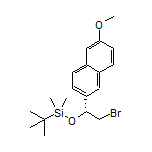 (R)-[2-Bromo-1-(6-methoxynaphthalen-2-yl)ethoxy](tert-butyl)dimethylsilane