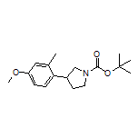 1-Boc-3-(4-methoxy-2-methylphenyl)pyrrolidine