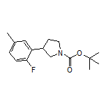 1-Boc-3-(2-fluoro-5-methylphenyl)pyrrolidine