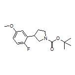 1-Boc-3-(2-fluoro-5-methoxyphenyl)pyrrolidine