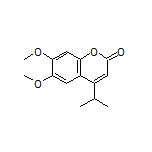 4-Isopropyl-6,7-dimethoxy-2H-chromen-2-one