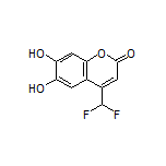 4-(Difluoromethyl)-6,7-dihydroxy-2H-chromen-2-one