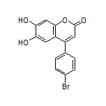 4-(4-Bromophenyl)-6,7-dihydroxy-2H-chromen-2-one