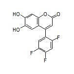 6,7-Dihydroxy-4-(2,4,5-trifluorophenyl)-2H-chromen-2-one