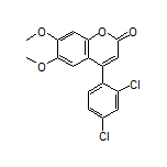 4-(2,4-Dichlorophenyl)-6,7-dimethoxy-2H-chromen-2-one