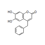 4-Benzyl-6,7-dihydroxy-2H-chromen-2-one