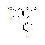 4-(4-Chlorophenyl)-6,7-dihydroxy-2H-chromen-2-one