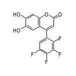 6,7-Dihydroxy-4-(2,3,4,5-tetrafluorophenyl)-2H-chromen-2-one