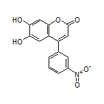 6,7-Dihydroxy-4-(3-nitrophenyl)-2H-chromen-2-one