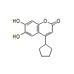 4-Cyclopentyl-6,7-dihydroxy-2H-chromen-2-one