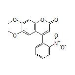 6,7-Dimethoxy-4-(2-nitrophenyl)-2H-chromen-2-one