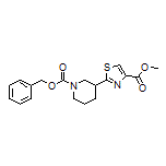 Methyl 2-(1-Cbz-3-piperidyl)thiazole-4-carboxylate