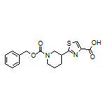 2-(1-Cbz-3-piperidyl)thiazole-4-carboxylic Acid