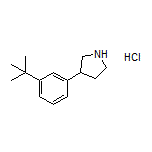 3-[3-(tert-Butyl)phenyl]pyrrolidine Hydrochloride