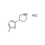 3-(5-Methylfuran-2-yl)pyrrolidine Hydrochloride