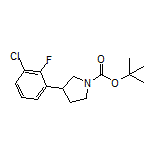 1-Boc-3-(3-chloro-2-fluorophenyl)pyrrolidine