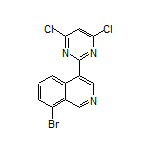 8-Bromo-4-(4,6-dichloro-2-pyrimidinyl)isoquinoline