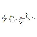 Ethyl 2-[6-(Trifluoromethyl)-3-pyridyl]thiazole-4-carboxylate