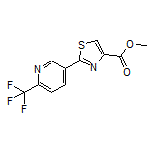 Methyl 2-[6-(Trifluoromethyl)-3-pyridyl]thiazole-4-carboxylate