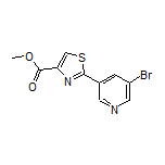 Methyl 2-(5-Bromopyridin-3-yl)thiazole-4-carboxylate