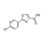 2-(6-Chloropyridin-3-yl)thiazole-4-carboxylic Acid