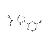 Methyl 2-(4-Fluoropyridin-2-yl)thiazole-4-carboxylate