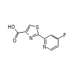 2-(4-Fluoropyridin-2-yl)thiazole-4-carboxylic Acid